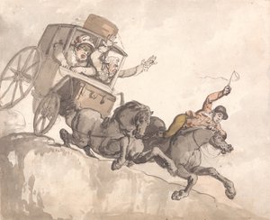 暴走コーチ 作： Thomas Rowlandson